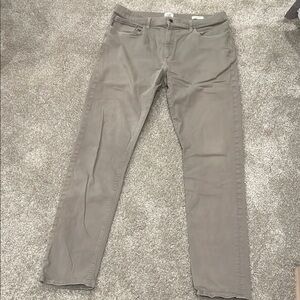 Men's Gray Casual Pants